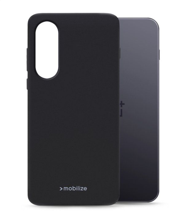 Mobilize Rubber Gelly Case OnePlus Nord 5 - Matt Black