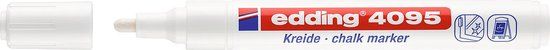 edding Krijtmarker 4095 2 - 3 mm, wit