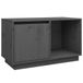 Syfax Massief grenenhouten tv-meubel 74x35x44 cm grijs