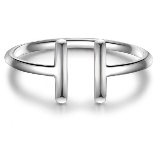 Glanzstücke München Ring Zilver 999 zilver Minimalistisch Vrouwen Maat 54