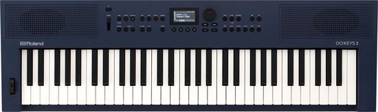 Roland GO:KEYS 3 Midnight Blue Keyboard - 61 Keys