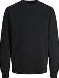 JACK&JONES JJEBRADLEY SWEAT CREW 2PK MP Heren Trui - Zwart - L