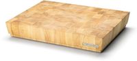 Continenta Hakblok, Snijplank, Rubberhout, 48 x 36 x 7,3 cm