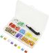 TRU COMPONENTS TC-10334036 Platte minizekering 3 A, 5 A, 7.5 A, 10 A, 15 A, 20 A, 25 A, 30 A Violet, Oranje, Grijs, Rood, Blue, Geel, Helder, Groen 100 stuk(s)