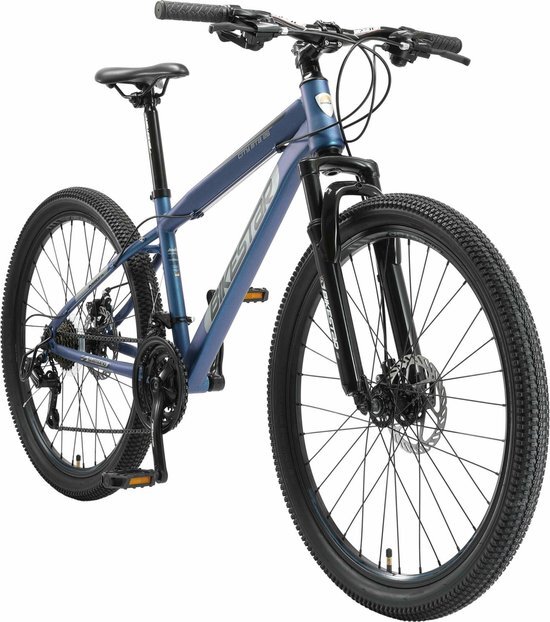 Bikestar Hardtail MTB - 26 Inch - 21 Speed - Blauw - Unisex