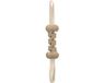 Flamingo Jouets pour chien - Jouet Saule Jambe avec corde Marron - 36 x 6 x 3,2cm - 1 pièce