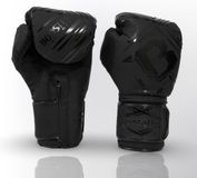 Booster Fight Gear Alpha Bokshandschoenen – Zwart/Zwart – 16 oz