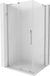 Mexen Velar L cabine de douche porte coulissante 90 x 110 , verre dépoli, chrome