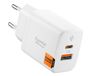 Spigen Essential EE202EU Universeel Blanc AC Intérieur 20W 2-Ports Chargeur