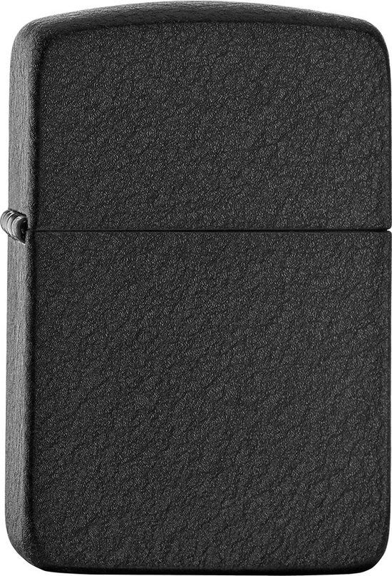 Zippo 1941 Replica Black Crackle - Benzine Aansteker - Zwart