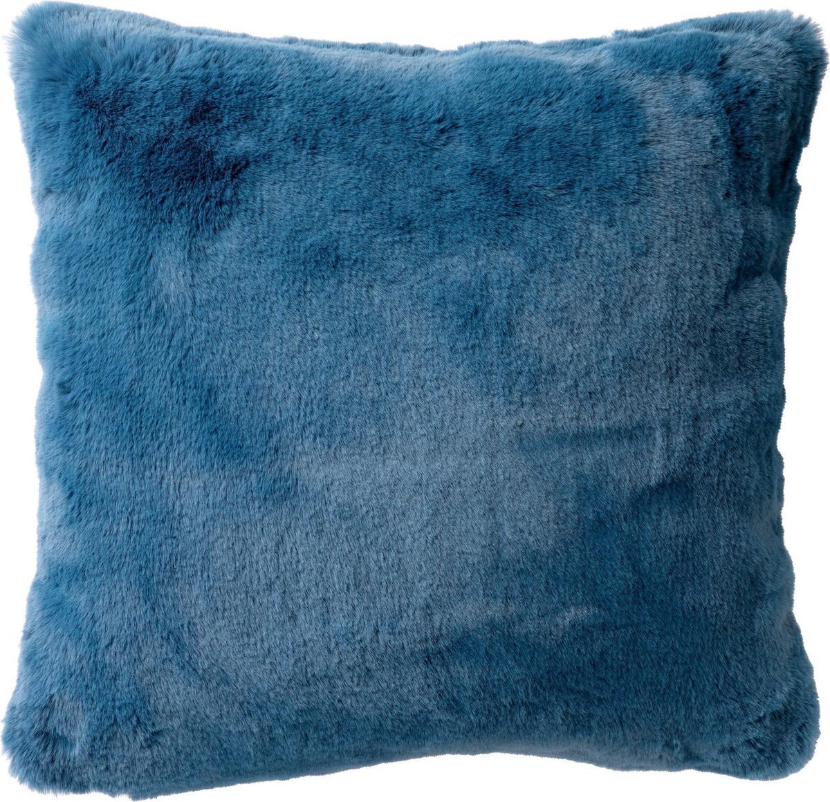 Dutch Decor ZAYA - Kussenhoes unikleur Provincial Blue 45x45 cm