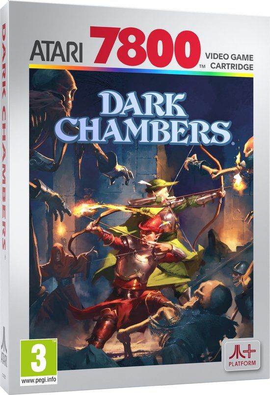 Dark Chambers - Atari 7800 - PAL - Arcade - Standard edition