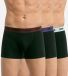 DIM Mix and Colors 3-pack boxershorts voor heren, zwart, bordeaux / blauw marine / blauw, maat S