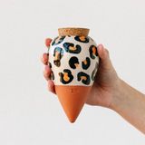 Wonders at Home Official Bewatering Olla - Leopard - Panter Print - Waterdruppelaar