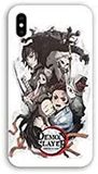 Beschermhoes Demon Slayer Beschermhoes voor iPhone XR, Manga, wit