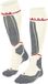 FALKE SK4 met compressie wol functioneel materiaal compressie skisokken dames wit - maat 37-38