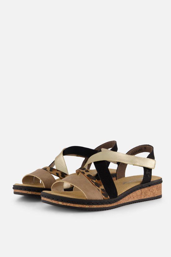 Rieker Sandalen zwart Synthetisch - Maat 42