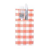 50 Canguro Like Linen servetten, 70 G/M2, 40 x 40 cm, rood, 50 stuks