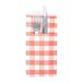 50 Canguro Like Linen servetten, 70 G/M2, 40 x 40 cm, rood, 50 stuks