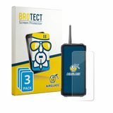 BROTECT Screenprotector 3 Stuks voor Hotwav Hyper 8 Ultra Beschermglas Transparant