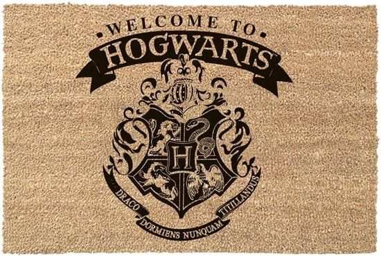 Pyramid International Harry Potter - "Hogwarts Crest" Deurmat 40x60cm