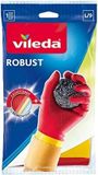 Vileda Robust Large Huishoudelijke Handschoenen - Rouge, Néoprène, Taille L