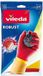 Vileda Robust Large Huishoudelijke Handschoenen - Rouge, Néoprène, Taille L