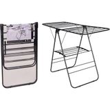 Storage Solutions Droogrek 15 meter t-model metaal 136x59x93,5cm zwart 2kg