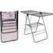 Storage Solutions Droogrek 15 meter t-model metaal 136x59x93,5cm zwart 2kg