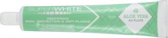 Superwhite Aloe Vera Tandpasta – 75 ml – Verzachtend – Zonder fluoride