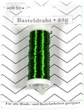 Stern Fabrik Binddraad/wikkeldraad - op rol - groen - 50 m x 0,35 mm - hobbydraad/bloemendraad