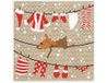 procos party Servetten - Merry Christmas - Rendier - 33 x 33 cm - 20 stuks