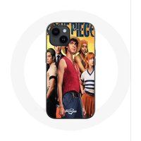 Maniacase Tasje voor iPhone 14 Anime One Piece Luffy Poster Karakters Art Seizoen 1