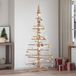 vidaXL Houten kerstboom massief grenenhout naturel 180 cm