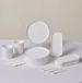 Karaca Stream Bomo - New Bone Serveerset 22-delig - 6 Personen - Wit