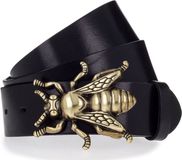 Vanzetti Leren Riem 40mm Leather Belt W100 Black Zwart