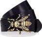 Vanzetti Leren Riem 40mm Leather Belt W100 Black Zwart