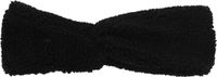Sarlini - Haarband dames - Teddy Wol - One Size - Zwart