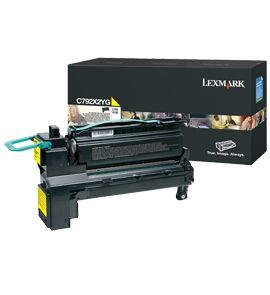 Lexmark C792X2YG - Gele tonercartridge - 20000 pagina's - Compatibel met Lexmark C792de, C792dte, C792e, C792dhe