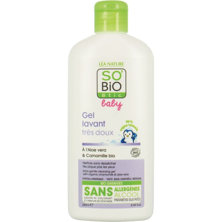 SO'BiO étic Extra Gentle Reinigingsgel 50ml