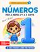 Números Amb l'Estel Números per a nens d’1 a 3 anys: Llibre per pintar de l’1 al 10 (Primers aprenentatges en català)