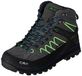 CMP Moon Mid Trekking WP Walking Shoe - Men's - Grey/Verde/Neon