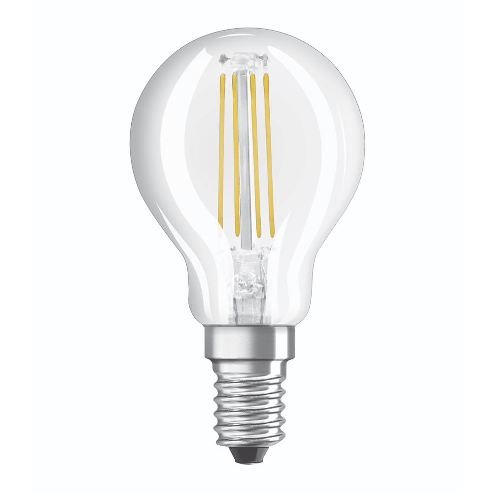 Osram Relax and Active Classic E14 P45 4W 827 470lm Filament | Zeer Warm Wit - Vervangt 40W