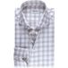 Stenströms Chemise ajustée/11, PoignetRc Carreaux Beige Clair Taille : 43