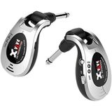 Xvive U2 Draadloze digitale zender/ontvangersysteem voor gitaar, bas en andere instrumenten, oplaadbaar, 2,4 GHz zilver