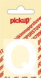 Pickup Plakletter Helvetica 40 mm - Wit Q