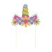 PARTY TIME, EA10143, Unicorn Cake Decoration x2