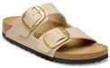 Birkenstock Arizona Big Buckle Birko-Flor cuir nubuck beige Femme 37