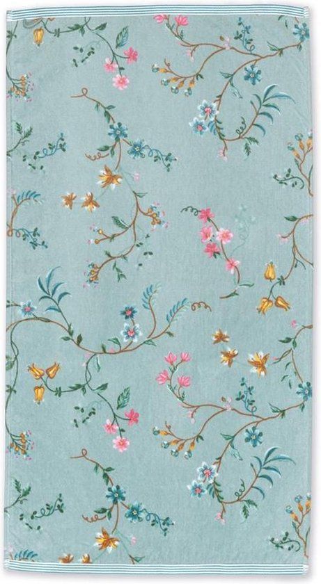 Pip Studio Les Fleurs Badhanddoek - Blauw