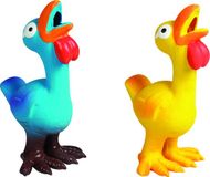 Accessories Flamingo Hondenspeelgoed Latex kalkoen - Geel/Blauw